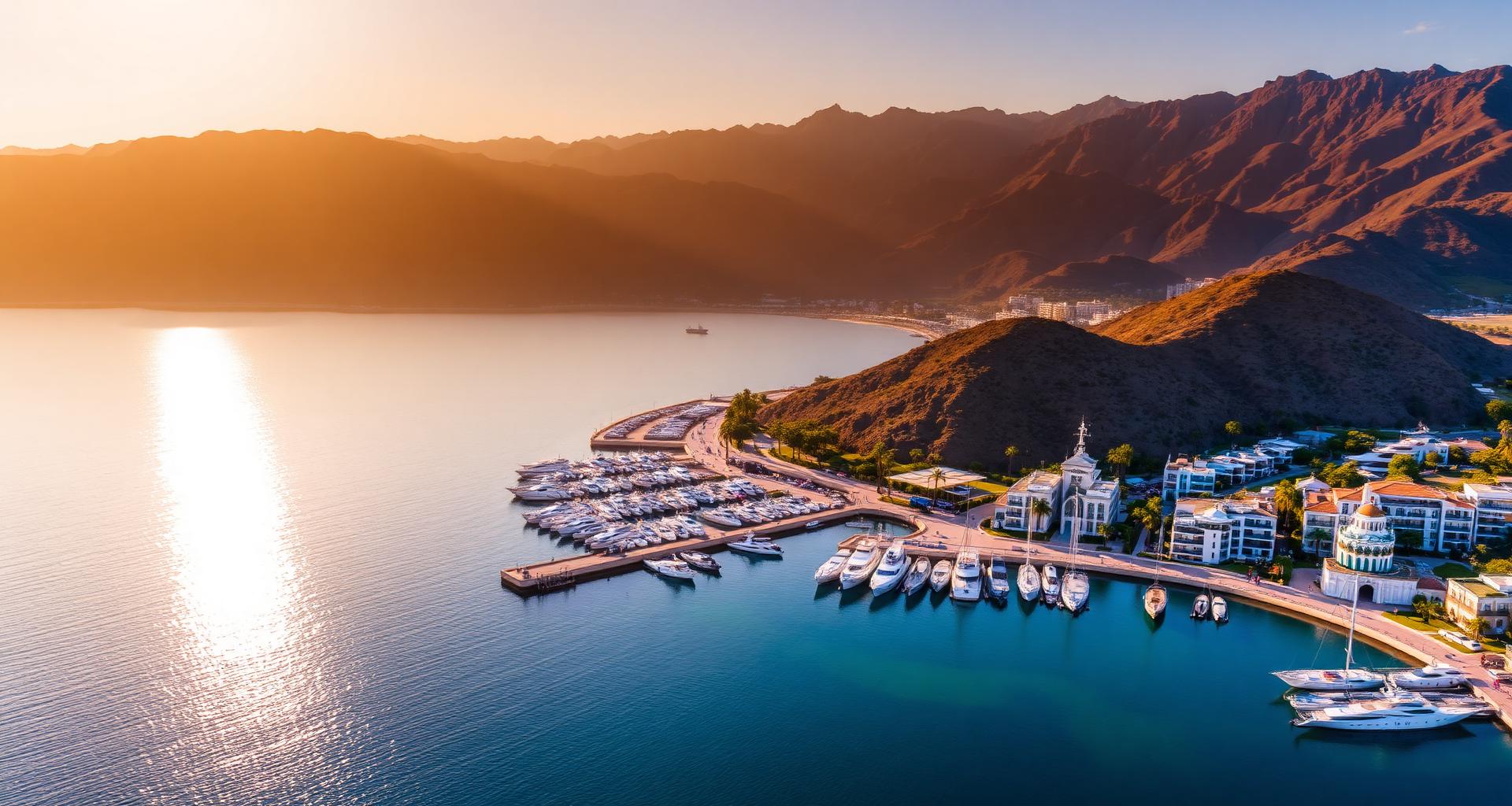 Marbella al atardecer